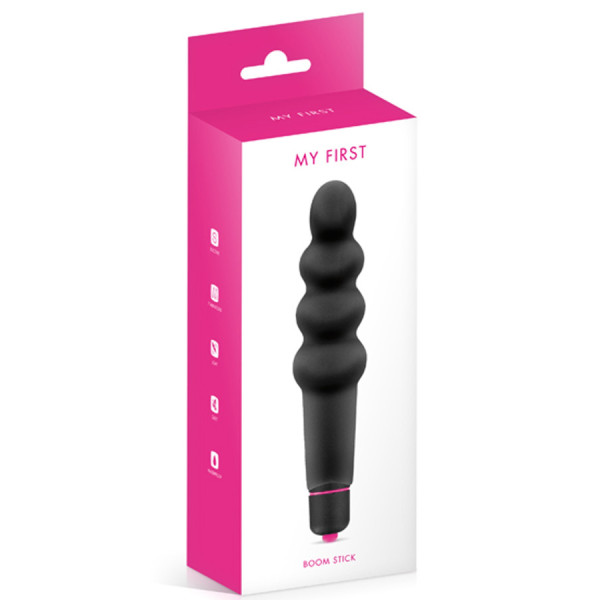 Vibromasseur glace noir silicone 7 vitesses waterproof 